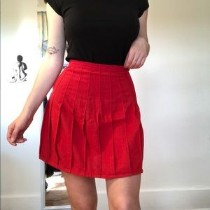 Vintage 80s- 90s school, tennis skirt